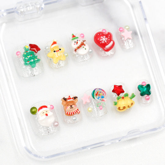 All Things Christmas Press On Nails