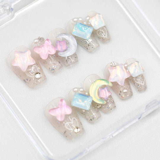 Dreamy Gems Press On Nails