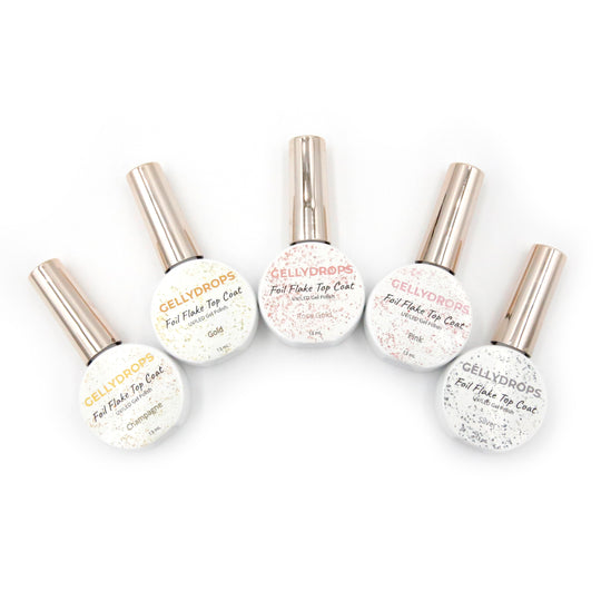 FOIL FLAKE GEL TOP COAT