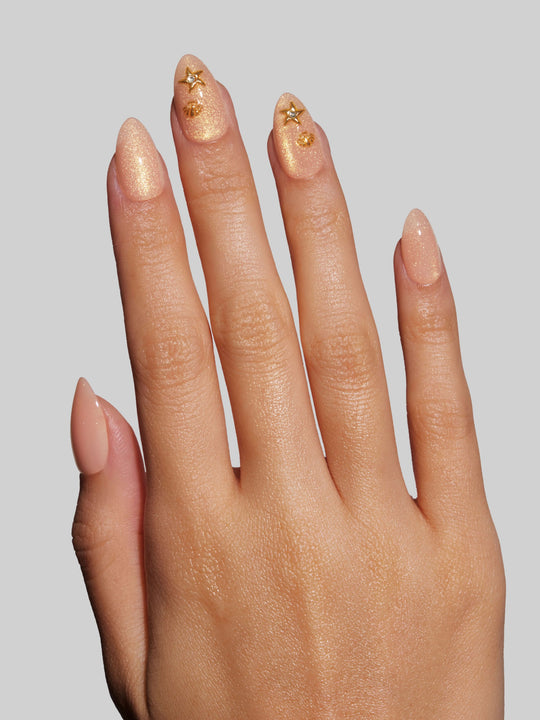 Golden Water Fairy - Short Almond