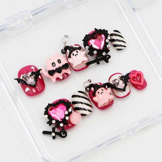 Halloween Love Press On Nails