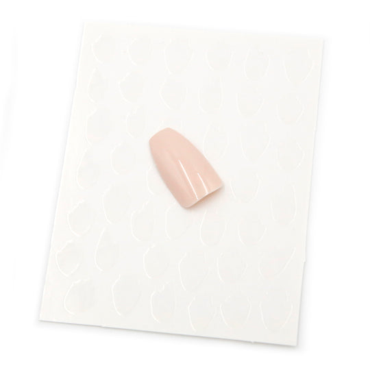 NAIL DECAL White Cutout STICKERS 127