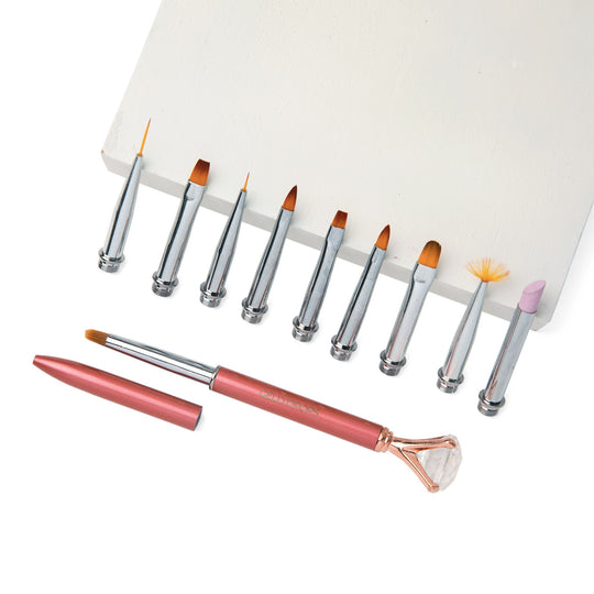 Diamond Nail Brush Set