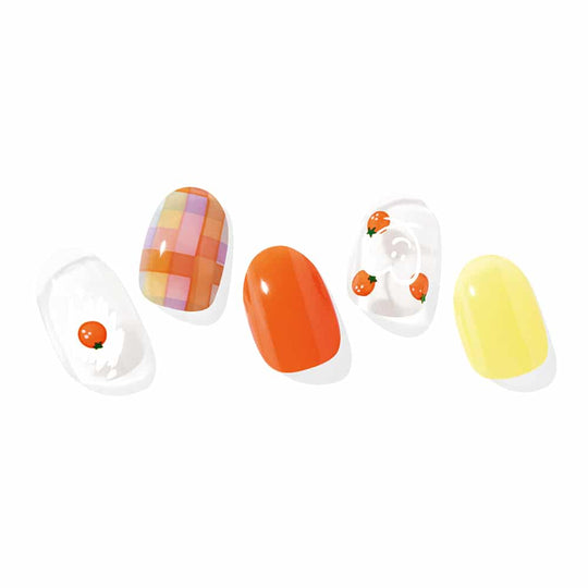 N Orange Check | ohora