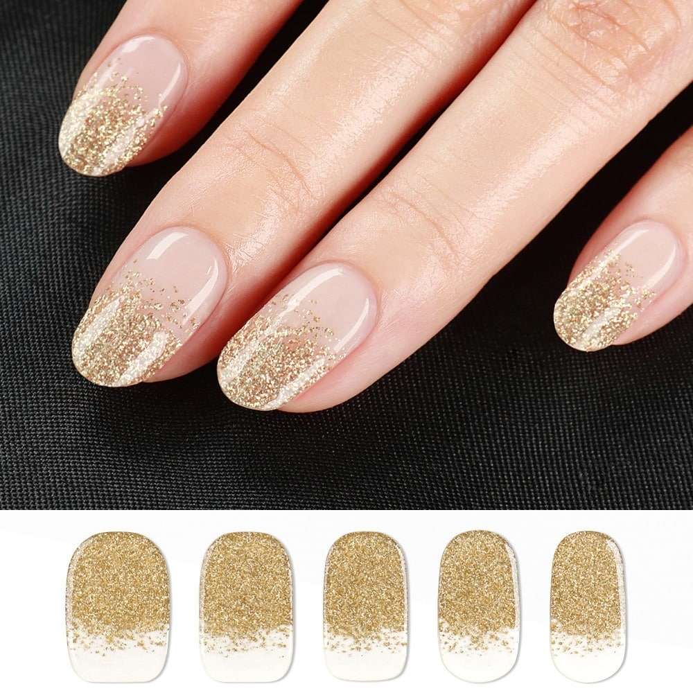 8 Boxes Gold Nail Art Glitter Flakes Silver Gold Foil Nail Art Glitter  Sequins For Acrylic Nails Decorations Shining Sparkle Nail Design Manicure  Tip - Imported Products from USA - iBhejo