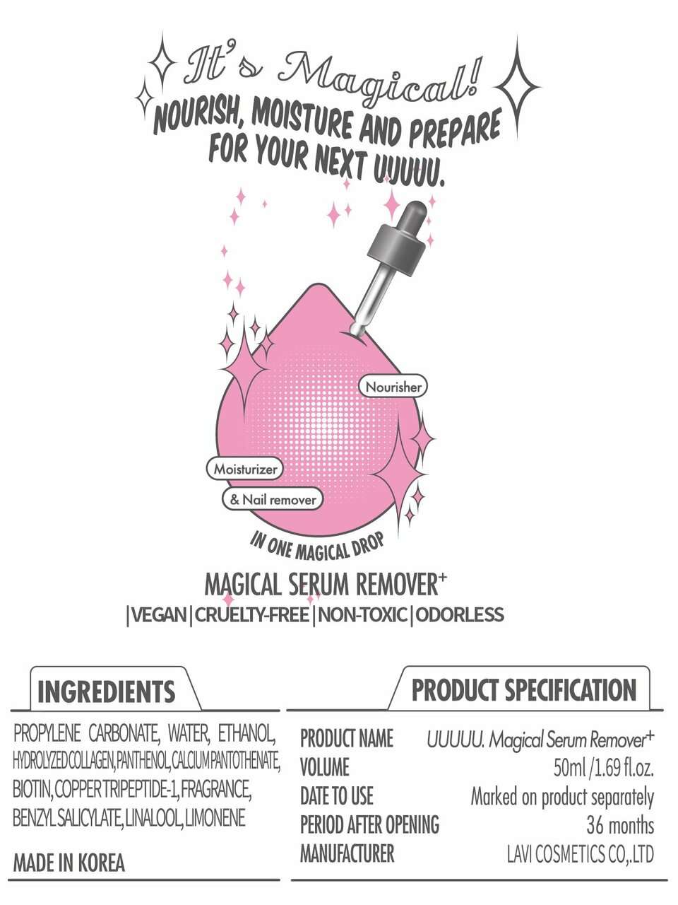MAGICAL SERUM REMOVER [Upgraded!]